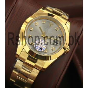 Rolex Datejust II Rolesor Gary Dial Watch Price in Pakistan