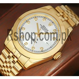 Rolex Datejust Silver Diamond Dial Watch 2021 Price in Pakistan