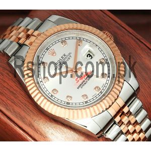 Rolex DateJust Two Tone Silver Dial Watch  (2021) Price in Pakistan
