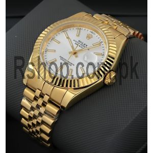 Rolex Datejust White Dial Watch Price in Pakistan