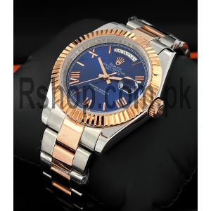 Rolex Day-Date 40 Blue Dial Watch Price in Pakistan