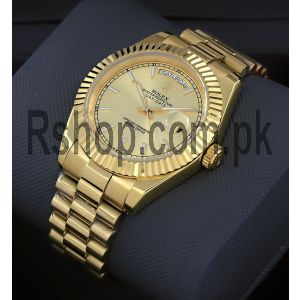 Rolex Day-Date Champagne Dial Watch Price in Pakistan