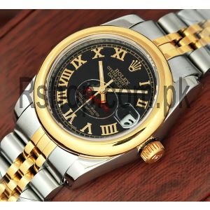 Rolex Lady-Datejust Roman Black Dial Watch  (2021) Price in Pakistan