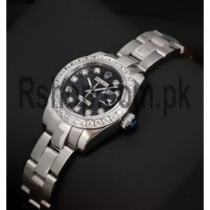 Rolex Lady Datejust 26 Black Computer Dial Watch Price in Pakistan