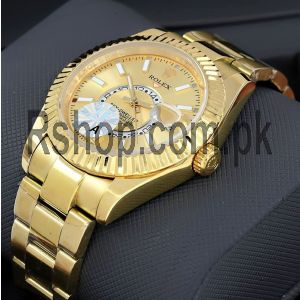 Rolex Sky-Dweller Yellow Gold Swiss Watch Price in Pakistan