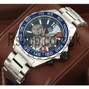 TAG Heuer Watch Formula 1 Chronograph Gulf Special Edition Watch Price in Pakistan
