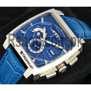 TAGHeuer Monaco LS Chronograph Blue Watch Price in Pakistan