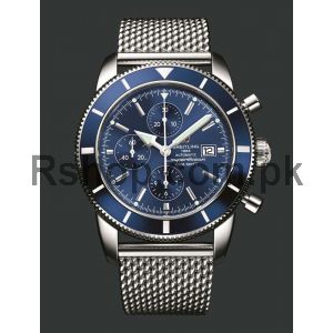 Breitling Superocean Heritage Chrono Blue Dial Watch Price in Pakistan