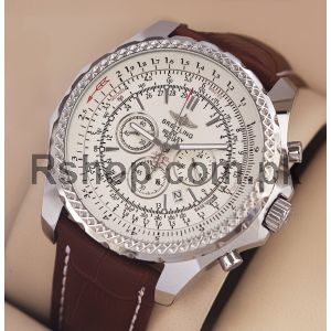 Breitling For Bentley Navitimer Chronograph White Dial Watch Price in Pakistan