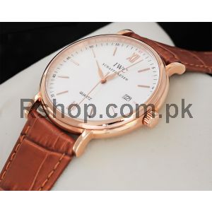 IWC Portofino White Dial Men's Watch Price in Pakistan