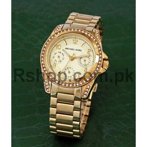 Michael Kors Women's MK5639 Blair Gold Tone Watch Price in Pakistan