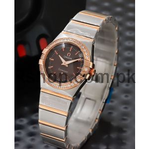 OMega Constellation Brown Dial Ladies Watch Price in Pakistan