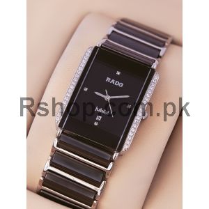 Rado Jubile Black Dial Diamond Bezel Watch  Price in Pakistan