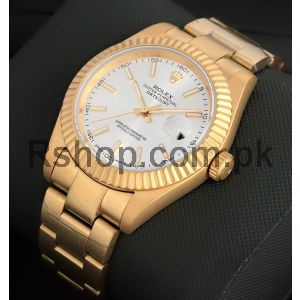 Rolex Date Just Titanium Gold Watch Price in Pakistan