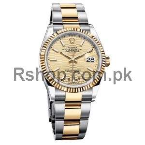 Rolex Datejust 41 Gold Fluted Motif Dial 2021 Watch  (2021) Price in Pakistan