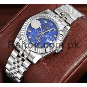 Rolex Datejust Blue Dial Ladies Watch Price in Pakistan