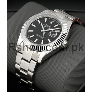 Rolex Datejust Rolesor 41  Black Dial Watch Price in Pakistan