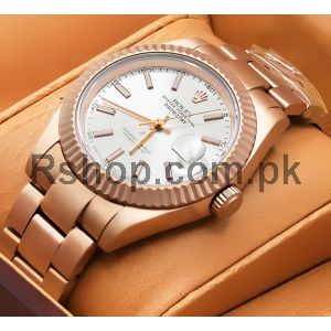 Rolex Datejust Rose Gold Titanium Watch Price in Pakistan
