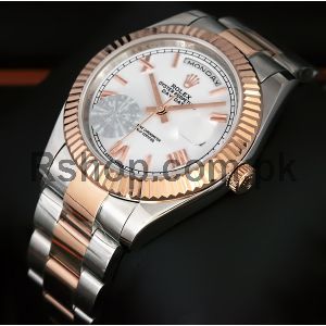 Rolex Day-Date Two Tone Swiss Watch Price in Pakistan
