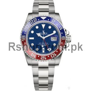 Rolex GMT Master II  Pepsi Bezel Blue Dial Watch Price in Pakistan