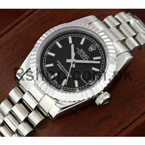 Rolex Lady-Datejust Black Dial Watch Price in Pakistan