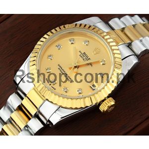 Rolex Lady DateJust with Champagne Dial Watch Price in Pakistan
