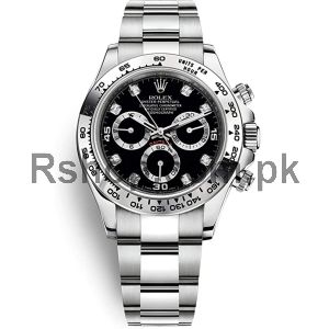 Rolex Daytona Black Diamond Dial 116509 Watch Price in Pakistan