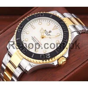 Rolex Yacht-Master White Dial Two Tone Watch  Price in Pakistan