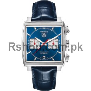 Tag Heuer Monaco Calibre 12 Chronograph Blue Watch Price in Pakistan