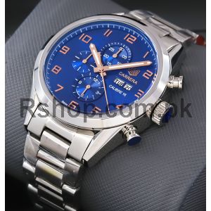 Tag Heuer Carrera Calibre 16 Chronograph Blue Dial Watch Price in Pakistan