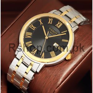 Tissot T-Classic Two Tone Black Dial Watch Price in Pakistan