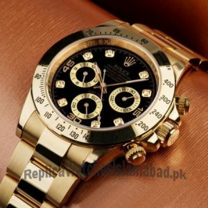 Rolex Cosmograph Daytona Black Dial Watch Price in Pakistan