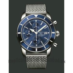 Breitling Superocean Heritage Chrono Blue Dial Watch Price in Pakistan