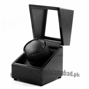 Wooden Watch Winder Box Black Price in Pakistan