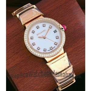 Bvlgari Lvcea MOP Dial Women's Watch Price in Pakistan