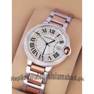 Cartier Ballon Bleu Two Tone Watch  Price in Pakistan