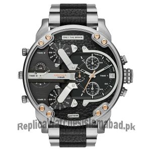 MR. DADDY 2.0 BLACK DIAL STAINLESS STEEL MEN'S WATCH Price in Pakistan