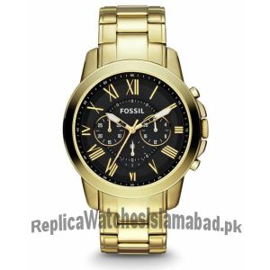 Fossil Grant Black Dial Watch Price in Pakistan