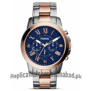 Fossil Two-Tone Fossil Grant Chronograph Stainless Steel Watch FS5024   (Same as Original) Price in Pakistan