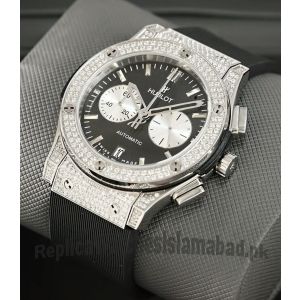 Hublot Classic Fusion Diamond Dial Diamond Bezel Watch Price in Pakistan
