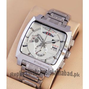 Tag Heuer Monaco LS Working Chronograph with White Dial Watch  Price in Pakistan