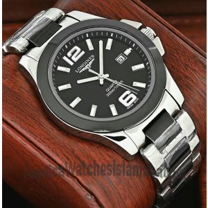 Longines Conquest Black Ceramic Mens Watch Price in Pakistan