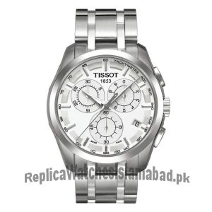 Tissot Couturier Chronograph White Dial Men Watch  Price in Pakistan