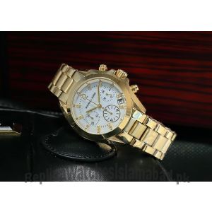 Michael Kors Women's Gold Tone Chronograph Watch  Price in Pakistan