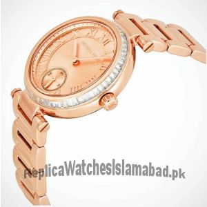 Michael Kors Skylar Rose Gold Dial Rose Gold-tone Ladies Watch Price in Pakistan