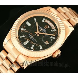 New 2021 Rolex Day-Date Marbil Motif Dial Watch  (2021) Price in Pakistan