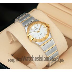 Omega Constellation Ladies Two Tone Watch Price in Pakistan