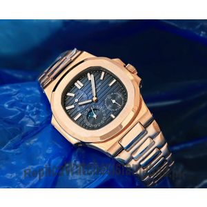 Patek Philippe Nautilus Blue Dial Rose Gold Watch Price in Pakistan