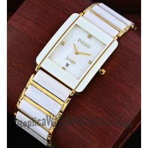 Rado Integral Jubile White Ceramic & Steel Ladies Watch Price in Pakistan