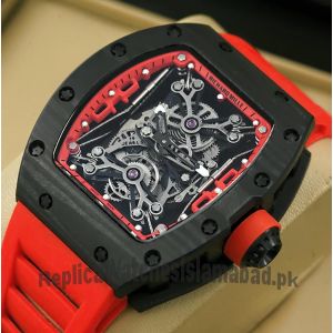 Richard Mille Red Carbon Fiber Watch Price in Pakistan